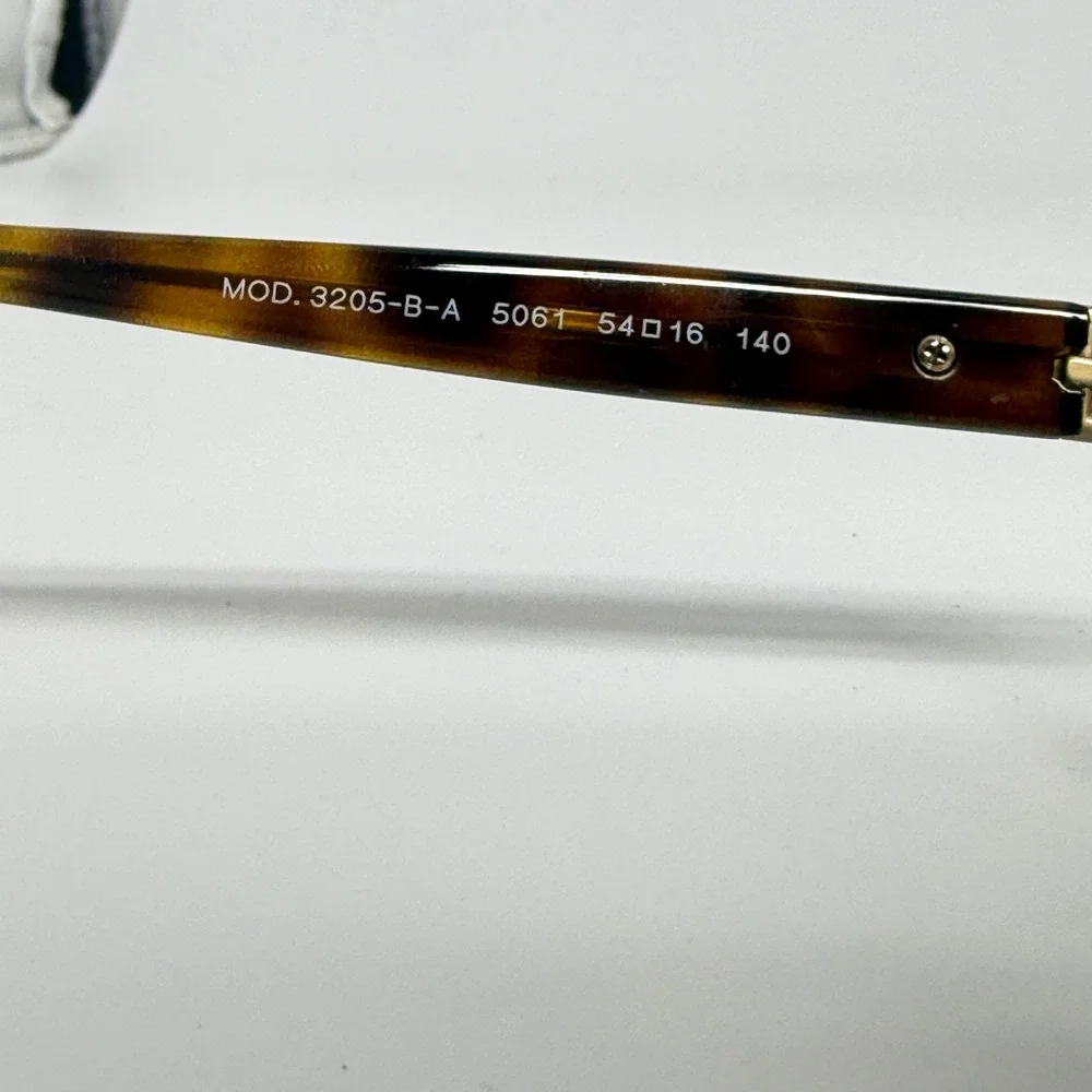 Versace Tortoise Shell Cat‎ Eye Eyeglasses Optical Frames Made in Italy 21415